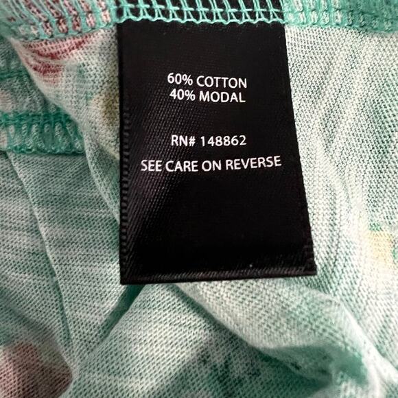 Torrid Strapless Smocked Bodice Babydoll Top Green Floral Size 4X NWT - Picture 7 of 8